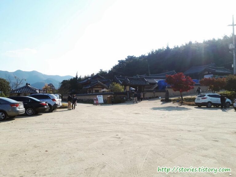 안동 추천여행지 하회마을을 한눈에 볼 수 있는 부용대에 오르기