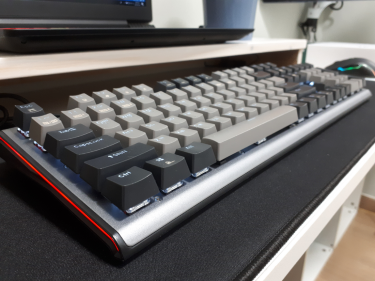 ABKO HACKER K663 V2 카일 광축 완전방수 축교환 LED 알루미늄 게이밍 키보드 리뷰