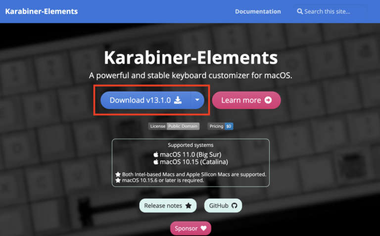 맥북에서 한글전환 버튼의 위치 변경하기