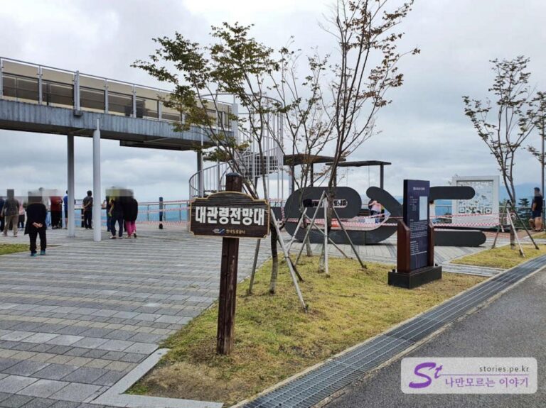 [강원도 여행] 아는 사람만 안다는 영동고속도로 대관령 고개의 숨어있는 힐링 전망대