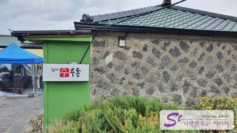 [제주 맛집] 협재수우동에서 점심 식사 맛있게 먹기