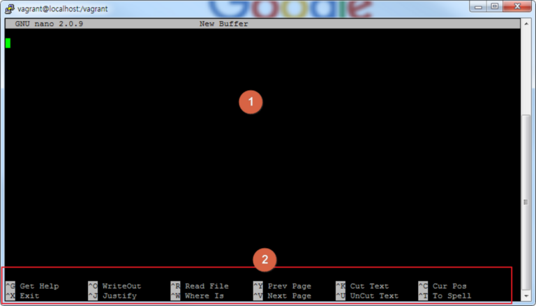 nano에디터 소개 및 사용법